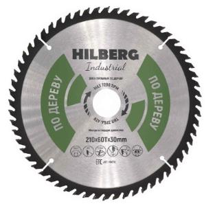 Диск пильный по дереву Hilberg Industrial HW212 210*30*60Т
