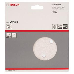 Лист шлифовальный BOSCH 6, 150мм, К60/120/240, краска, лак