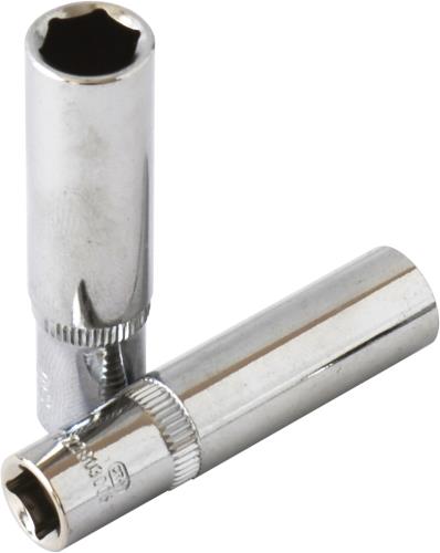 Головка торцевая Кратон 6-гранная 3/8" удлиненная 21 мм