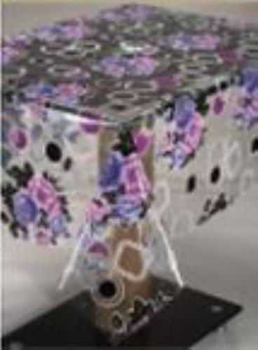 Клеенка MIRAGE прозрачная с печатью (H212C)  1,37*25м 