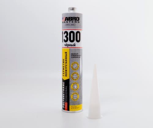 Герметик полиуретановый ABRO MASTERS (черный) 310 мл