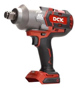 Гайковерт аккум ударный бесщеточный DCK KDPB998, 18В, 3/4 ", 1000/1700Нм, без Акб и З/У