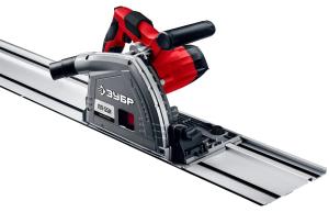 Пила дисковая погружная ЗУБР ПП-55Н, 1200Вт, 165мм, 5000об/мин, шина 1,4м в комплекте