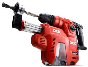 Перфоратор аккумуляторный бесщеточный DCK KRH20V-26, пылесборник, 18В. 2,8 Дж, без Акб и З/У