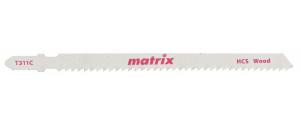 Набор пилок лобз MATRIX, T311C, 100 x 2,75 мм, HCS по дереву, 3шт