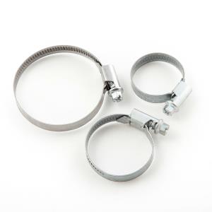 Хомут стальной, диаметр 110 - 130 мм