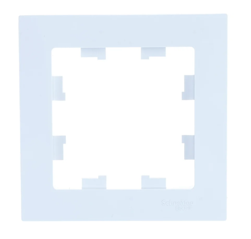 Рамка AtlasDesign 1-постовая, БЕЛЫЙ, SE 