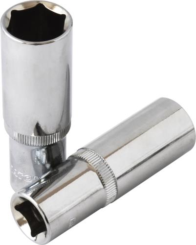 Головка торцевая Кратон удлиненная 6-гранная 1/2" 22 мм