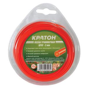 Леска триммерная Кратон Круг-2мм