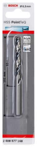 Сверло по металлу спиральное BOSCH  PointTec 6,5mm