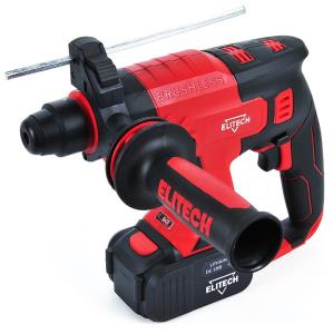 Перфоратор аккумуляторный ELITECH ПА 18БЛМ, бесщеточный, 18В. 1акб 4А/ч, 3реж, 1,7Дж.