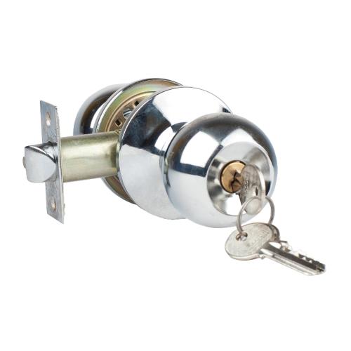 Ручка-защелка MARLOK 3Ш-01, шар, кл/фикс, хром