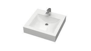 Раковина на стиральную машину Marrbaxx Ирен 500х487х110, кронштейн+сифон, V57D1