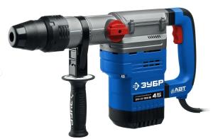 Перфоратор ЗУБР ЗПМ-45-1350 ЭВ, Профессионал, SDS-Max, 45 мм, 1350 Вт