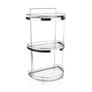 Полка Аквалиния прямая 3-ая, хром, T506