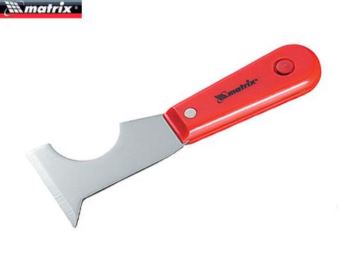 Шпатель-скребок Matrix стальной, пластмассовая ручка